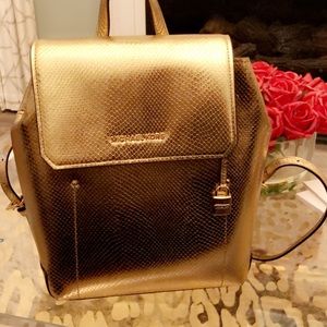 Michael Kors Snake Print Backpack